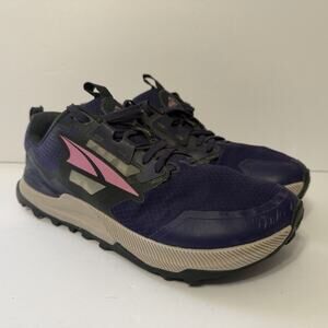 Altra Lone Peak 7 Women Size 8 Purple Trail Running Shoes Sneakers AL0A7R7G252